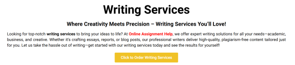 Writing Services